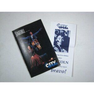 New York City Opera Stagebill April 1999 Don Giovanni Souvenir Program